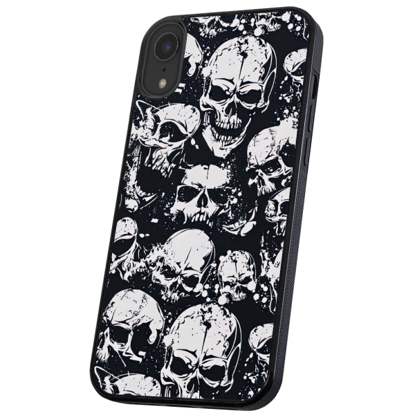 iPhone XR - Skal/Mobilskal Skulls