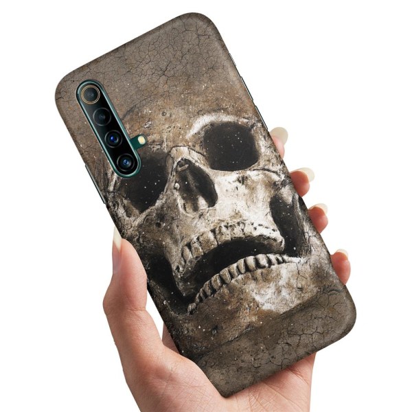 Realme X50 - Deksel/Mobildeksel Cracked Skull