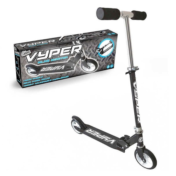 Vyper Sparkcykel / Kickbike för Barn - Vikbar Svart