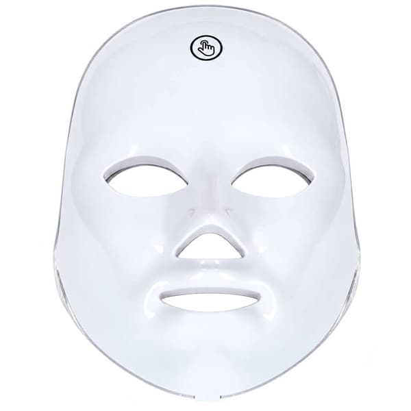 LED Ansiktsmask med Ljusterapi - 90 LED-lampor & 7 ljusfärger