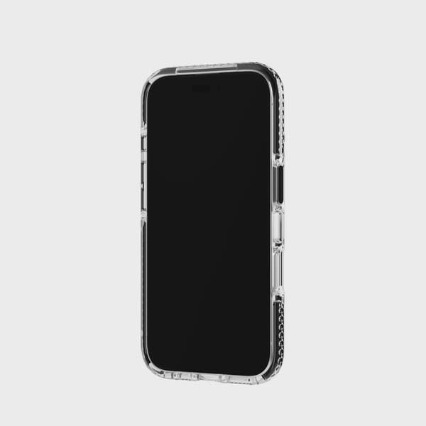 Tech21 Evo Crystal MagSafe iPhone 16 Svart