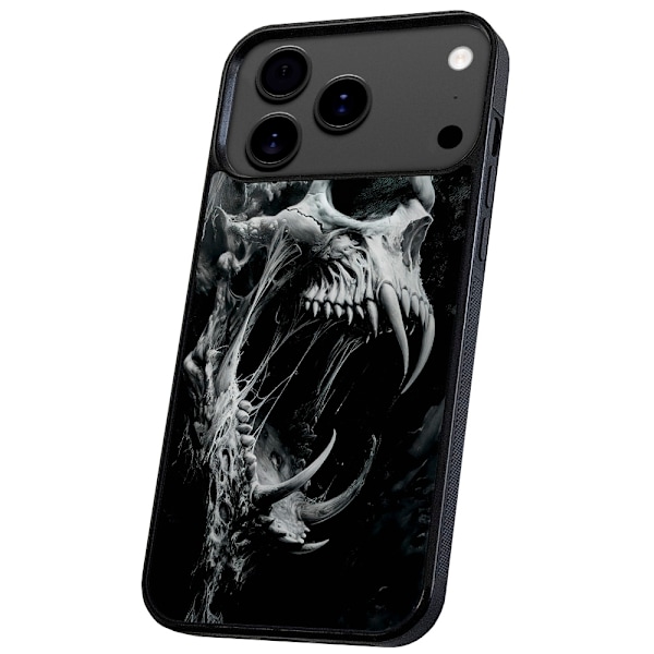 iPhone 17 Pro Max - Deksel/Mobildeksel Skull