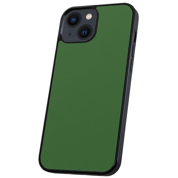 iPhone 14/15 Plus - Skal/Mobilskal Grön