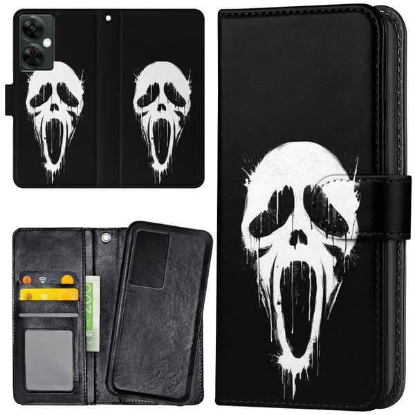 OnePlus Nord CE 3 Lite 5G - Lommebok Deksel Scream Ghostface