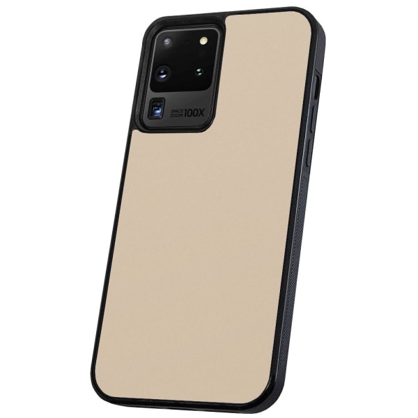 Samsung Galaxy S20 Ultra - Deksel/Mobildeksel Beige