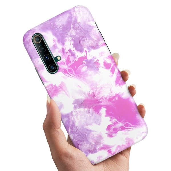 Deksel / Mobildeksel til Realme X50 - Marmor Multicolor