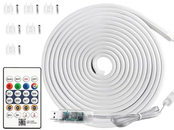 LED neon slinga RGB bluetooth 5m