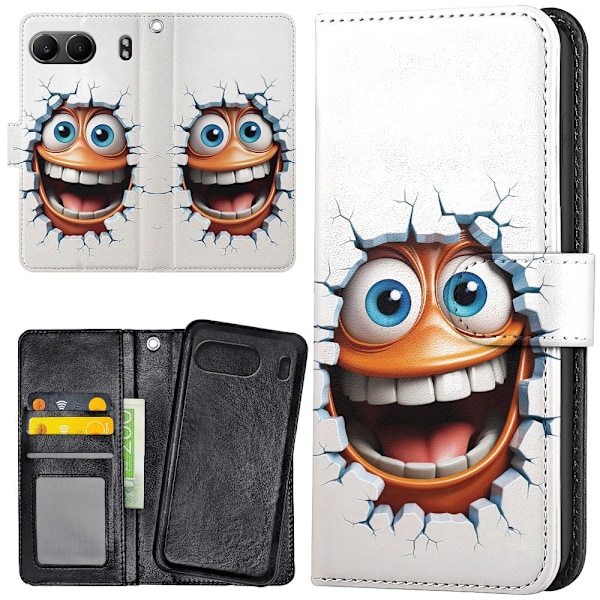 OnePlus Nord 4 - Lompakkokotelo/Kuoret Emoji