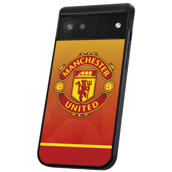 Google Pixel 6A - Cover/Mobilcover Manchester United