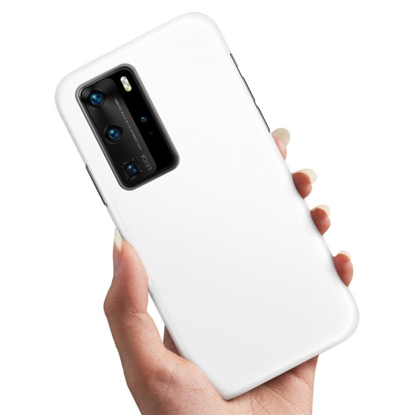 Huawei P40 Pro - Cover/Mobilcover Hvid White