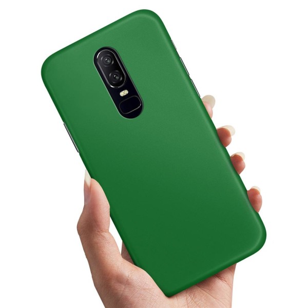 OnePlus 6 - Cover/Mobilcover Grøn Green