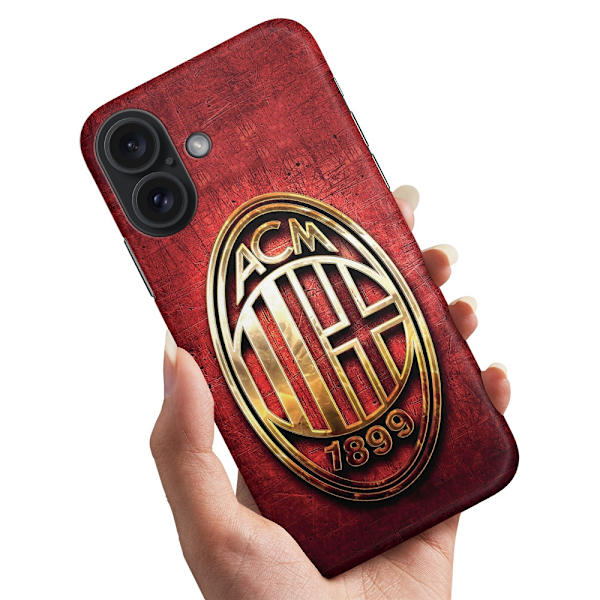 iPhone 16 Plus - Skal/Mobilskal A.C Milan