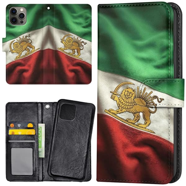 iPhone 16 Pro - Plånboksfodral/Skal Iran