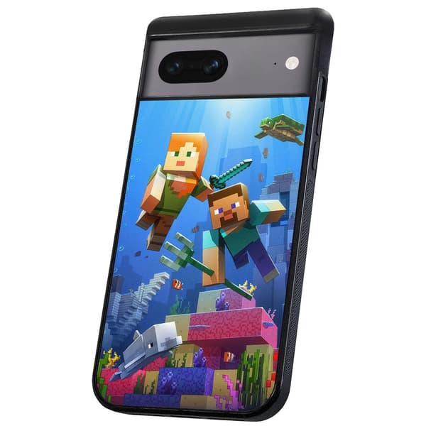 Google Pixel 7 - Cover/Mobilcover Minecraft