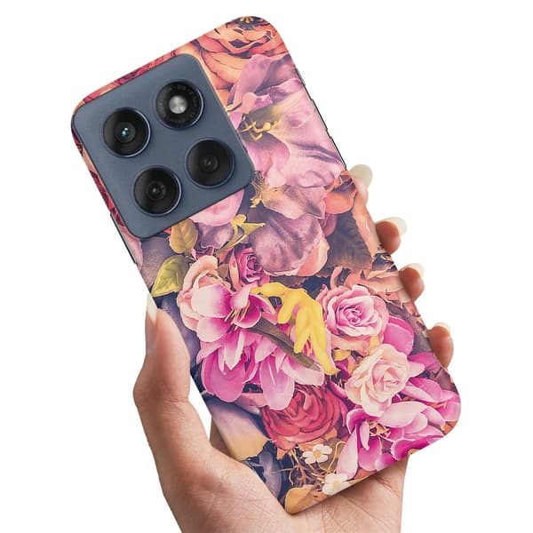 Deksel / Mobildeksel til Motorola Edge 60 Fusion - Roser