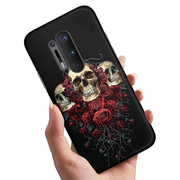 Deksel / Mobildeksel til OnePlus 8 Pro - Skulls