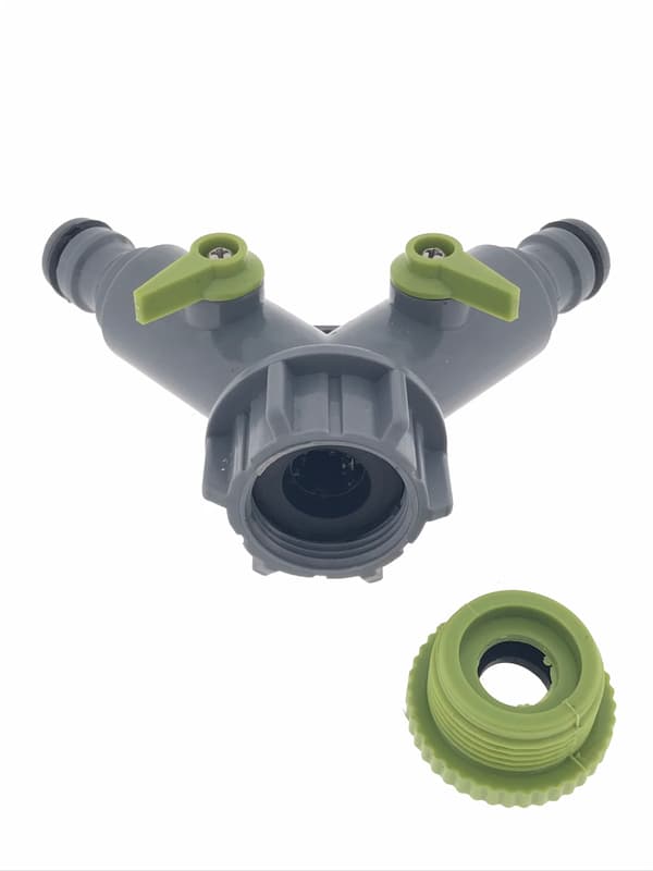 Vattenkoppling dubbel 1/2"-3/4"