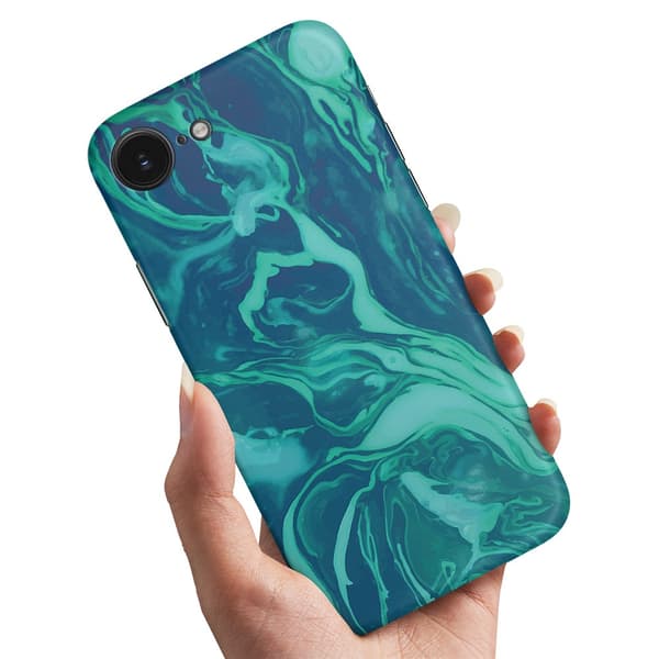 Cover / Mobilcover til iPhone 16e / 17e - Marmor