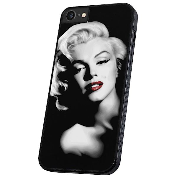 iPhone 6/7/8/SE - Deksel/Mobildeksel Marilyn Monroe Multicolor