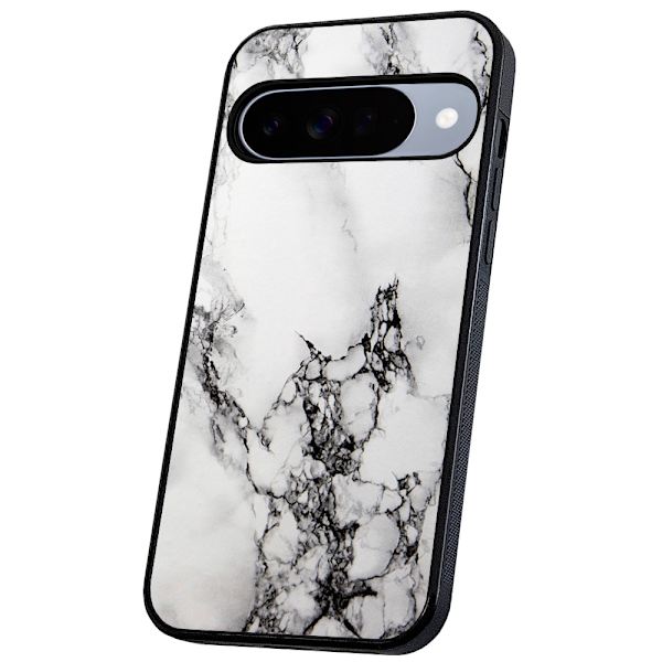 Google Pixel 10/10 Pro - Deksel/Mobildeksel Marmor