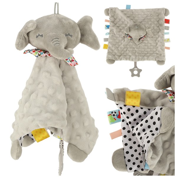 Sensorisk maskot prasslande taggelefant