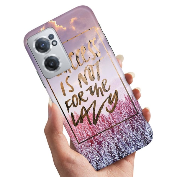 OnePlus Nord CE 2 5G - Cover/Mobilcover Success Not Lazy