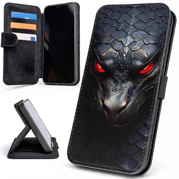 Lommebok Deksel / Mobildeksel til iPhone 17 Pro Max - Snake