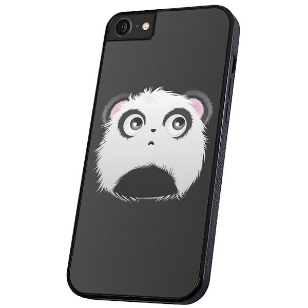 iPhone 6/7/8 Plus - Skal/Mobilskal Pandahuvud