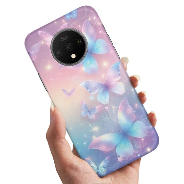 OnePlus 7T - Cover/Mobilcover Butterflies