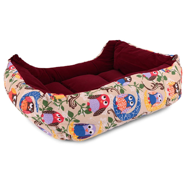 Kattbädd / Hundbädd - Sovplats för katter & hundar MultiColor L