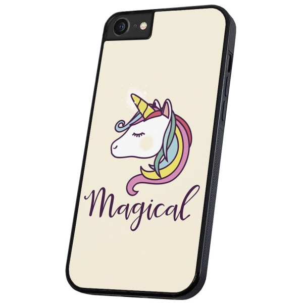 iPhone 6/7/8/SE - Deksel/Mobildeksel Magisk Ponni Multicolor