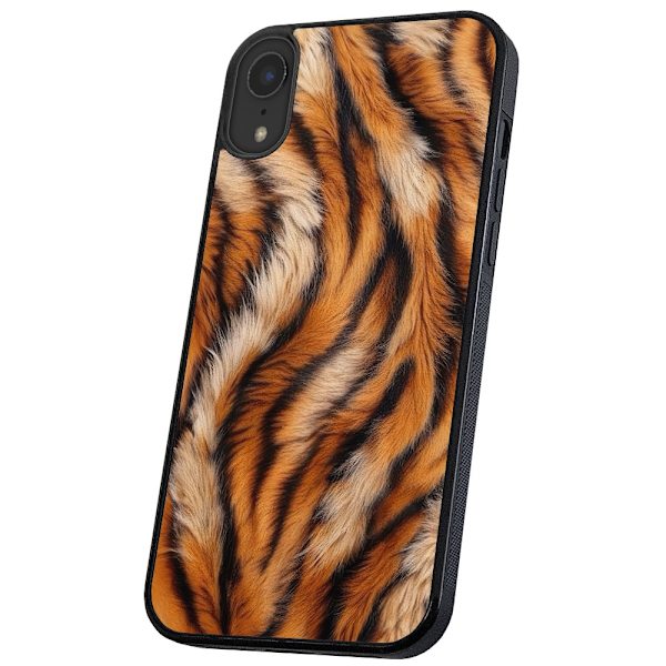 iPhone XR - Deksel/Mobildeksel Tiger