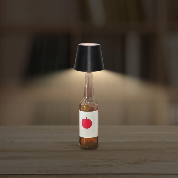 Flaskljus svart
