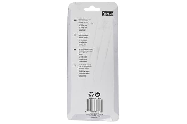 Krokverktyg 4-pack