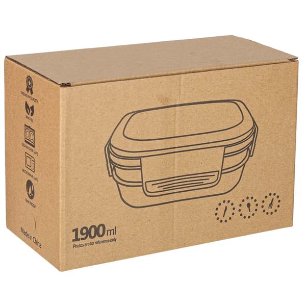 Lunchlåda 1900 ml rosa