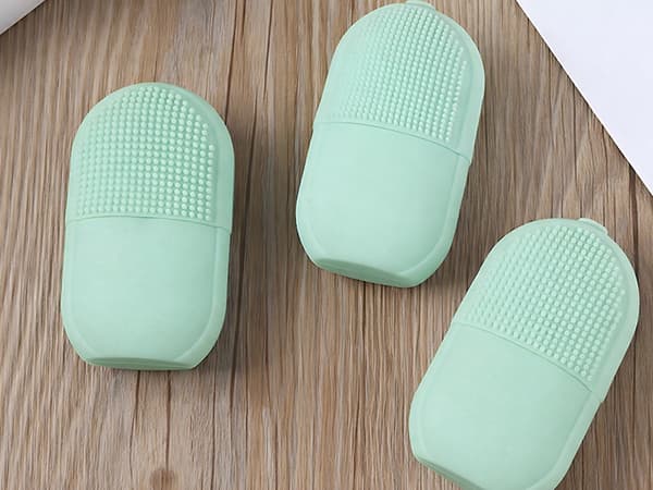 Isroller ansiktsmassage silikon Green