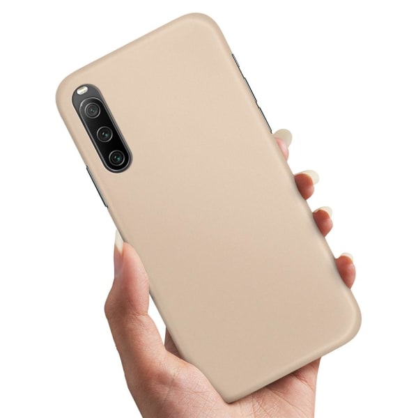 Sony Xperia 10 IV - Cover/Mobilcover Beige