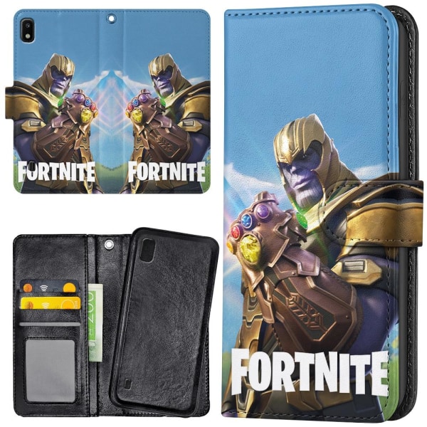 Samsung Galaxy A10 - Lompakkokotelo/Kuoret Fortnite