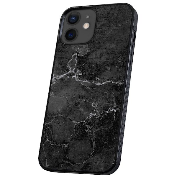 iPhone 12/12 Pro - Deksel/Mobildeksel Marmor Multicolor