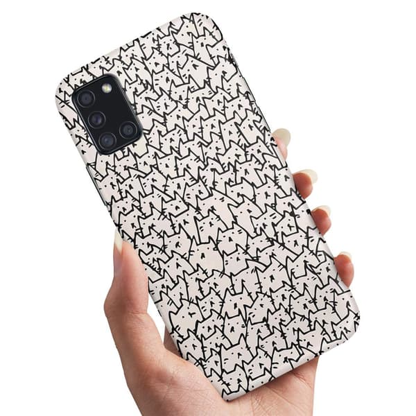 Deksel / Mobildeksel til Samsung Galaxy A31 - Kattgruppe