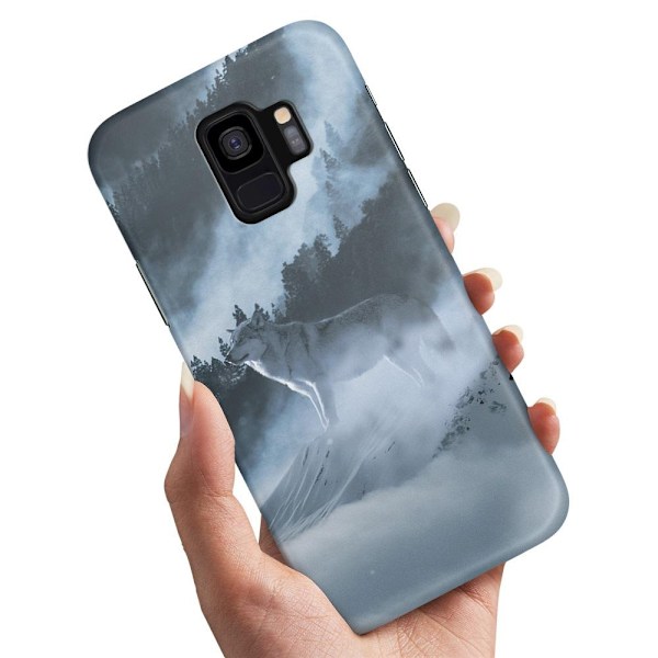 Deksel / Mobildeksel til Samsung Galaxy S9 - Arctic Wolf