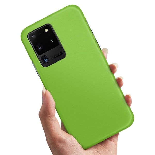 Samsung Galaxy S20 Ultra - Kuoret/Suojakuori Limenvihreä Lime green