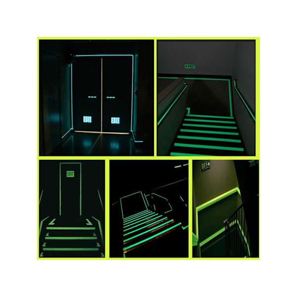 Självlysande Tejp / Glow in the Dark - 3 cm x 3 meter