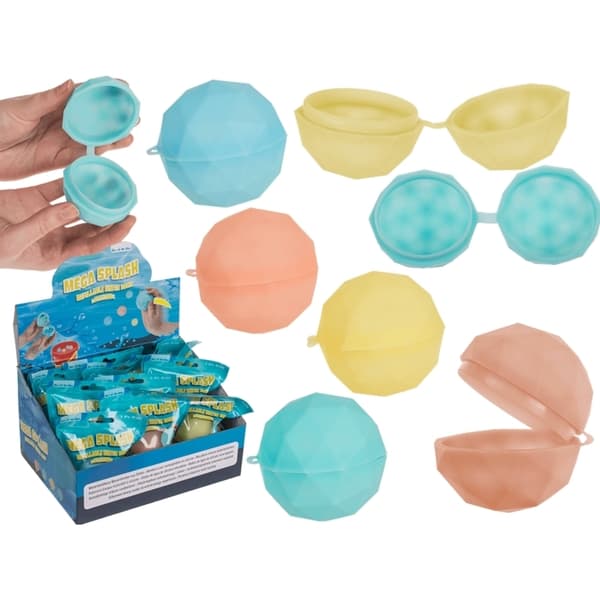 Gjenbrukbar Vannballong – Silikon Multicolor