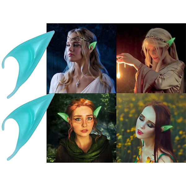 Alvöron / Glow in the Dark Elf Ears - Halloween