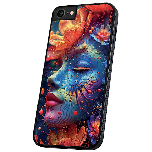 iPhone 6/7/8 Plus - Deksel/Mobildeksel Psychedelic