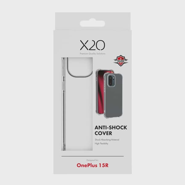 X2O Anti-Shock Skal OnePlus 15R Klar
