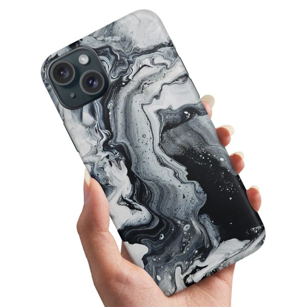 iPhone 15 - Cover/Mobilcover Malet Kunst