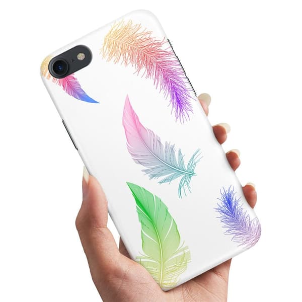 Deksel / Mobildeksel til iPhone 5 / 5S / SE - Fjær