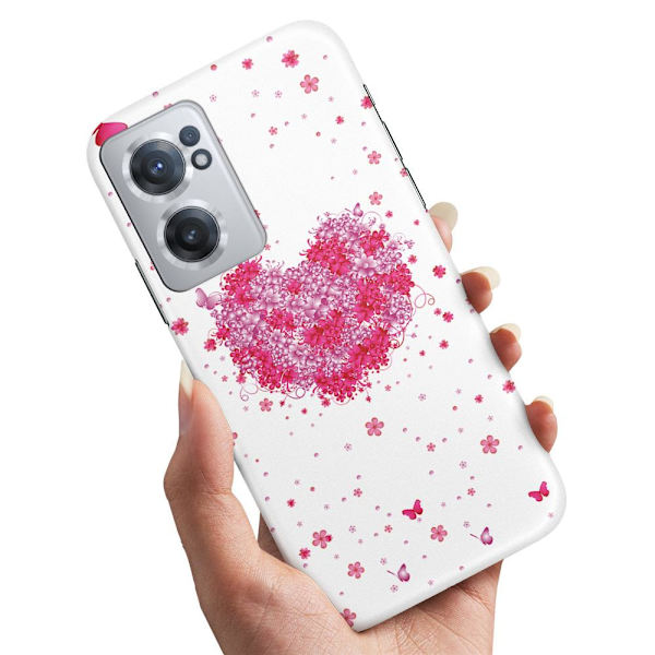 OnePlus Nord CE 2 5G - Skal/Mobilskal Blomhjärta